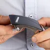 Geschenkset für Herren - aus Kunstleder, schwarz Gürtel mit Produktbild-Vorschau 4