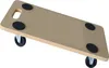 A transport trolley with four wheels and four non-slip pads on a white background. Produktbild-Vorschau