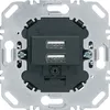 Berker USB-Ladesteckdose 260205 230V 2-f. 3.0A Tragring Produktbild-Vorschau 1