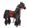 Ponnie mechanický jazdiaci kôň Ebony S - hojdací kôň na Náhľad obrázku produktu 6