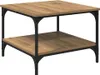 vidaXL Couchtisch Artisan-Eiche 55 x 55 x 40 cm Produktbild-Vorschau 2