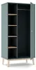 CALICOSY - Armoire 1 porte et 5 niches ouvertes H181 cm - Voir les images du produit 4