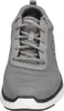 A front view of a gray Skechers sneaker on a white background. Produktbild-Vorschau
