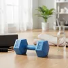 ACTIGET 2x2,5 kg manubri esagonali per esercizi di fitness, Anteprima dell’immagine prodotto 10