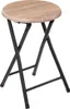 5five Simply Smart Klapphocker in Holzoptik, Sitzhocker, Anteprima dell’immagine prodotto 1