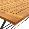 vidaXL Table de jardin pliante 120x70x74 cm en bois massif Voir les images du produit 4