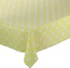 Fleckenresistente Tischtücher Gedruckt Polka Dots Gelb Produktbild-Vorschau 1