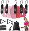 Gymtek® Theraband Set - 5 pièces, 4.5-22.7kg - Bandes de Voir les images du produit 1