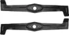 2X 65 CM Rasentraktormesser Satz Etesia Hydro H 124 H124 D Produktbild-Vorschau 1