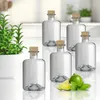 5 Glasflaschen 350 ml leer zum selbst Befüllen mit Korken Produktbild-Vorschau 2