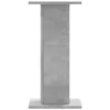 vidaXL Pied de haut-parleur 2 pcs. Gris béton 30x30x60 cm Voir les images du produit 3
