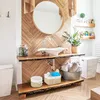 Relaxdays Aufbewahrungskörbe Bambus, 4er Set, Produktbild-Vorschau 2