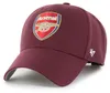'47 Brand Cap EPL Arsenal FC '47 MVP Dark Maroon Produktbild-Vorschau 1