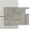 MODFU Meuble TV 200 cm - Design Moderne - Avec LED - Gris Voir les images du produit 8