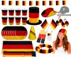 Großes Deutschland Fan-Set (30-teilig) EM WM anfeuern Produktbild-Vorschau 1