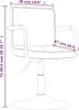 A line drawing of a bar stool with dimensions indicated. Anteprima dell’immagine prodotto