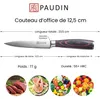 Profesionálny úžitkový nôž PAUDIN N7 12,5 cm - Damaškový Náhľad obrázku produktu 20