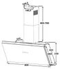 Bomann® Dunstabzugshaube 80cm breit | Abzugshaube für Produktbild-Vorschau 8