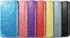 A row of colorful phone cases with embossed mandala patterns. Produktbild-Vorschau