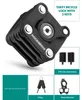 Rockbros WD795 black folding bike lock with key Podgląd zdjęcia produktu 2