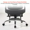 SevenComfort Sedia da ufficio ergonomica  con poggiapiedi Anteprima dell’immagine prodotto 4