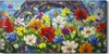 Wandbild Leinwand Bilder Wanduhr Geräuschlos 60x30 Malerei Produktbild-Vorschau 1