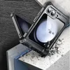 A rugged phone case is shown in a dramatic, simulated drop scenario, breaking through a surface. Produktbild-Vorschau
