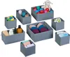 Organisateur de tiroirs Relaxdays, lot de 8 rangements pour Voir les images du produit 1