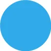 A blue circular pool cover. Produktbild-Vorschau