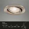Einbauleuchte Briloner Slide LED 3er Set schwenkbar GU10 Produktbild-Vorschau 7