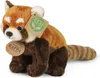RAPPA Peluche panda rosso 18 cm ECO-FRIENDLY Anteprima dell’immagine prodotto 1