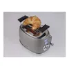 A retro-style toaster with a croissant on top. Anteprima dell’immagine prodotto