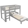 Merax Modulares Etagenbett Kinderbett 90x200cm mit Produktbild-Vorschau 9