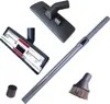 A collection of vacuum cleaner attachments and parts arranged on a white background. Voir les images du produit