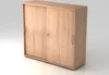 Schiebetürschrank 1753S BM, 3 OH 120 x 40 x 110 cm (BxTxH) Produktbild-Vorschau 1