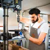Herren-Arbeitsschürze,robuste Werkzeugschürze für Produktbild-Vorschau 3
