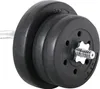 Yaheetech 25 kg SZ Curlset ensemble d'haltères longs, Voir les images du produit 5