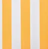 vidaXL Toile de store Orange & Blanc 500x300 cm Voir les images du produit 11