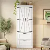 MODFU, mobiletto buffet alto, 60 x 30 x 168 cm, armadio Anteprima dell’immagine prodotto 3