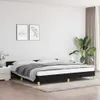 vidaXL Rám postele bez matrace černý 200x200 cm látka Náhled obrázku produktu 2