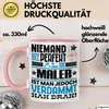 Maler Geschenk Tasse Lustige Geschenkidee für Maler Produktbild-Vorschau 3