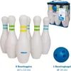 XXL Bowling Set - Riesen-Kegelspiel mit 6 befüllbaren Pins Produktbild-Vorschau 8