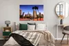 MuchoWow® Poster Stadt - Palme 120x90 cm - Wandbild Produktbild-Vorschau 4