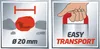 Einhell 4170773 - Rot - Silber - Edelstahl - 10 m - 18000 Náhľad obrázku produktu 12
