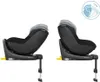 Two car seats shown from the side, demonstrating different recline positions. Produktbild-Vorschau
