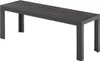 riess-ambiente Moderne Gartenbank DESIGNO 130cm anthrazit Produktbild-Vorschau 12