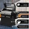 Feuergott Gas-Grillstation Hektor 4B-S All Inclusive mit Produktbild-Vorschau 3