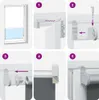 vidaXL Roleta zaciemniająca czarna 135x130 cm Szerokość Podgląd zdjęcia produktu 7