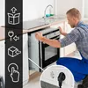 Backofen EB8013ED 59.5 cm DampfClean Teleskopauszüge Produktbild-Vorschau 10