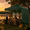 Relaxdays gazebo pannelli laterali set di 2 3 x 3 m gazebo Anteprima dell’immagine prodotto 5